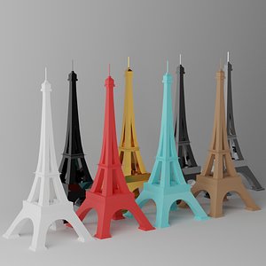 Tour Eiffel France modèle 3D $25 - .max .3ds .prj .fbx .obj - Free3D