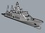 3D Warship Multi-Purpose Frigate