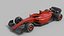 3D Open Wheels Racing Car model