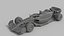 3D Open Wheels Racing Car model