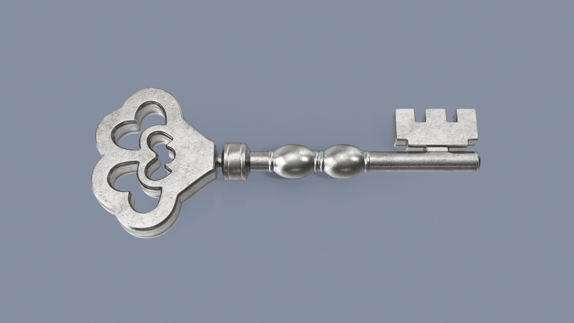 Key Silver 14 3D - TurboSquid 2005894