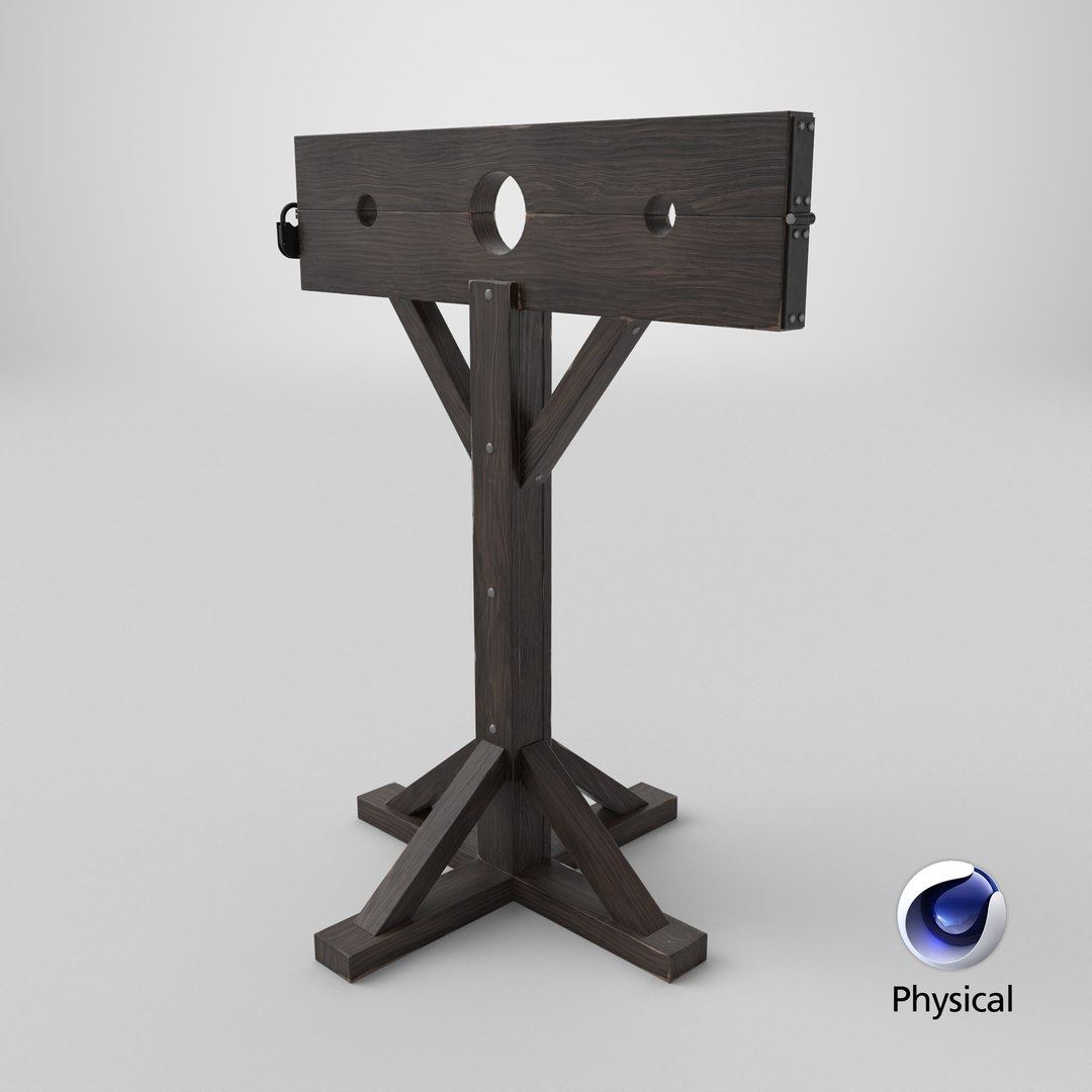 3D Medieval Pillory - Wooden Classic Pillory - Painted v3 https://p.turbosquid.com/ts-thumb/uF/XA0qTJ/z1/stemcell_cinema_4d_physical_render/png/1777864351/1920x1080/fit_q87/623a7cb2b09a96f2bf1b8bcd93038a1f25bbc289/stemcell_cinema_4d_physical_render.jpg