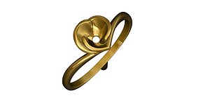gold ring 3d model