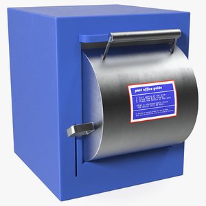 Parcel Drop Box Small 3D