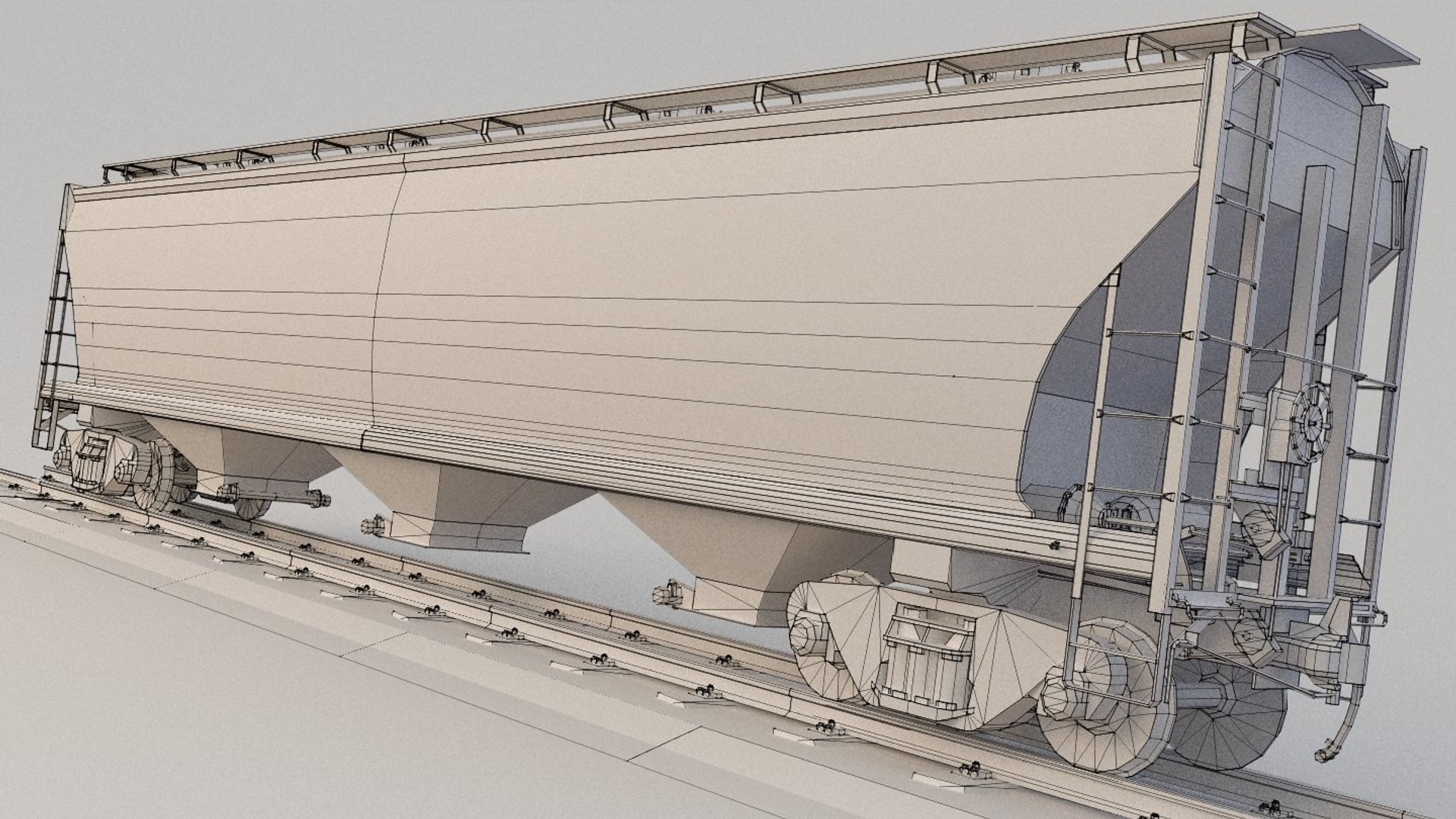 Train Ncux 3D - TurboSquid 1527211