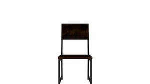 modern school chair 3D model