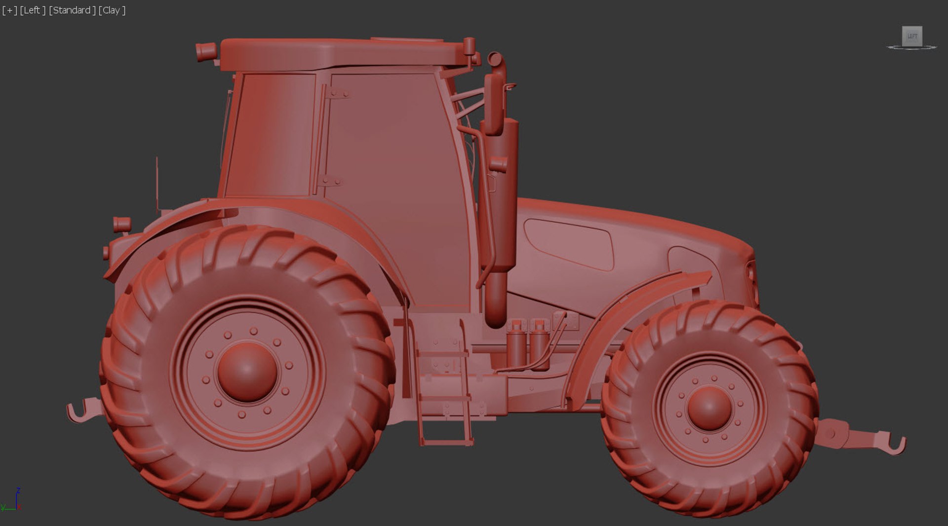 Tractor model - TurboSquid 1956255