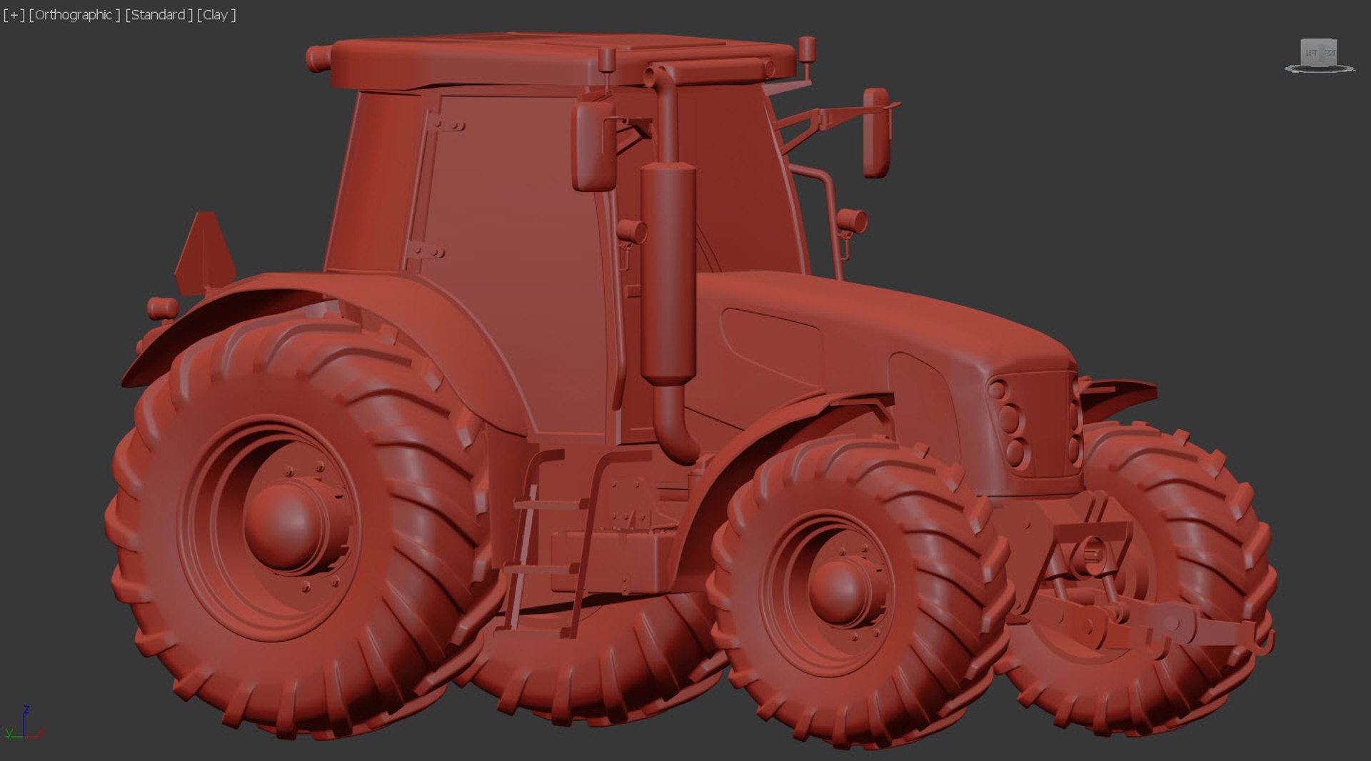 Tractor model - TurboSquid 1956255