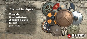 Medieval shields pack