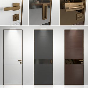 3D Academy Modern Elise Concealed Hinge Door Set
