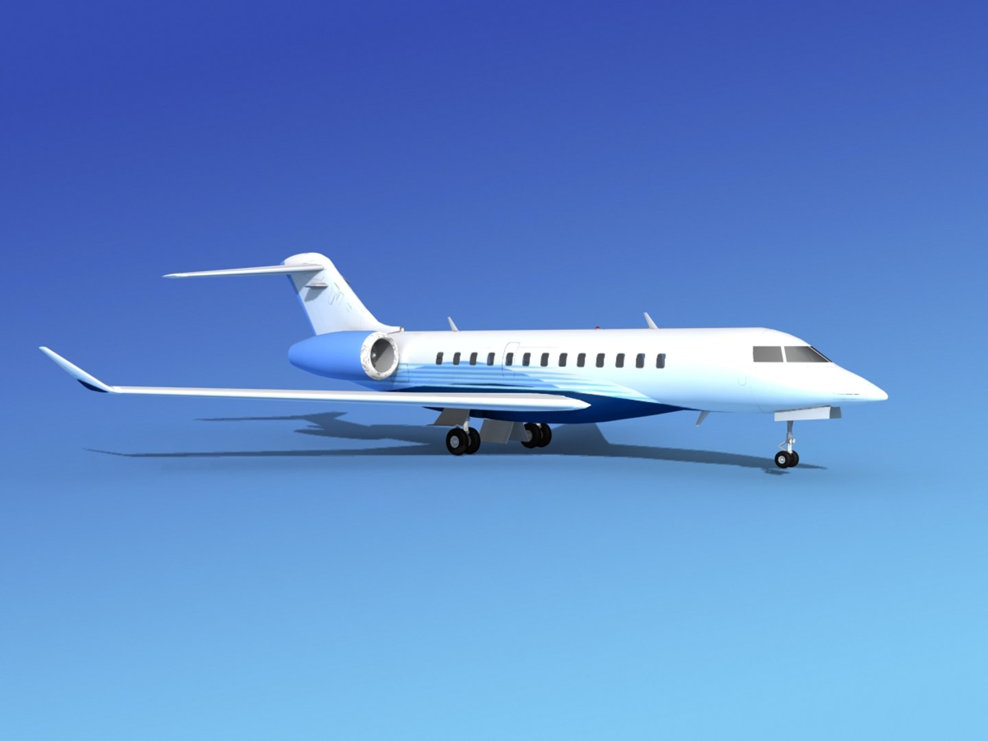 Turbines Bombardier Global Express Dwg