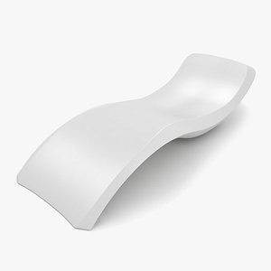 Modern sunlounger