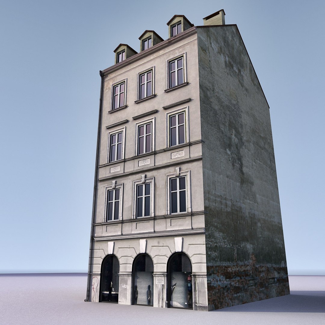european building europe 3ds