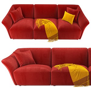3D model sofa Natuzzi Italia TIMELESS