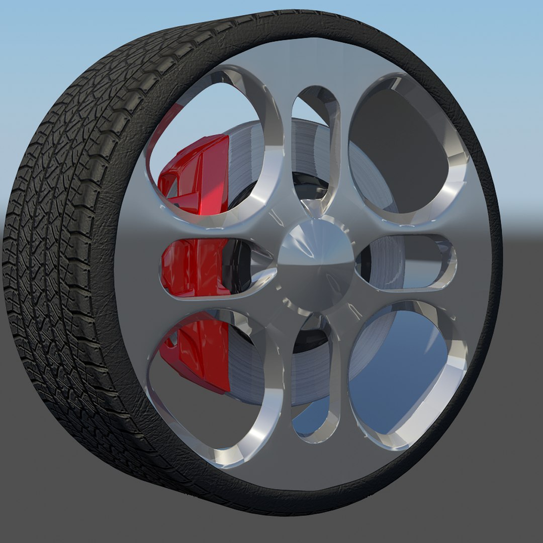 3d rim sport wheel