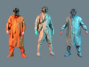 Soldiers Chemical Attack Pack 3