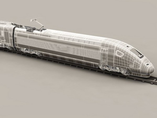 tgv duplex 3d model