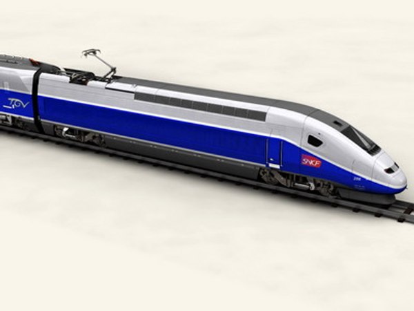 tgv duplex 3d model