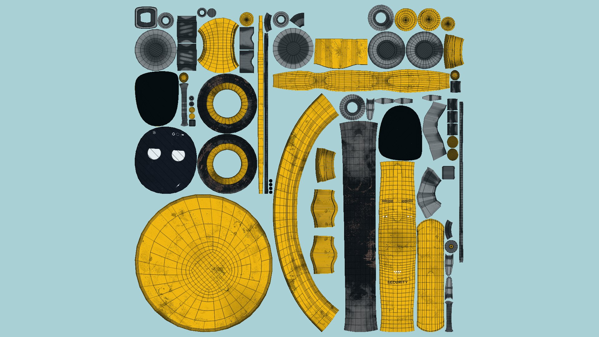 3D 10 Wheel Robots H Collection - SciFi Character Design https://p.turbosquid.com/ts-thumb/uG/8zHe9J/Hm/r3uv/png/1649951738/1920x1080/fit_q87/5d81b0472e724c2b95dc06b434d8152c2e130990/r3uv.jpg