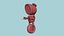Kolekcja 10 Wheel Robots H – projekty postaci science fiction