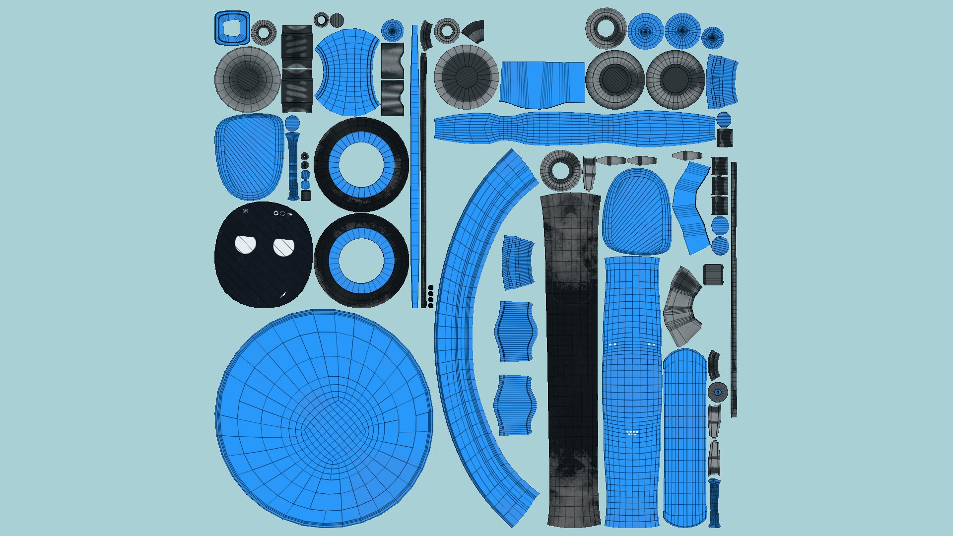 3D 10 Wheel Robots H Collection - SciFi Character Design https://p.turbosquid.com/ts-thumb/uG/8zHe9J/zz/r9uv/png/1649951731/1920x1080/fit_q87/a0fd8304737ac73d75757a6898c3d06551d4723e/r9uv.jpg