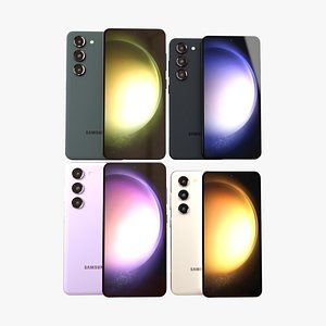 Galaxy S23 and S23Plus collection 3D model
