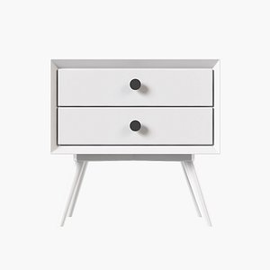 3D model side table