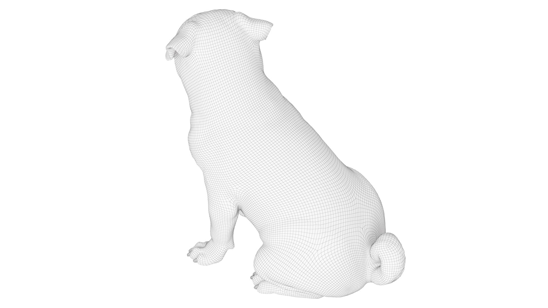 Pug dog figurine 3D model https://p.turbosquid.com/ts-thumb/uG/BbNYa8/z3/v_07/jpg/1723044895/1920x1080/fit_q87/1895148a232a0c6448c63c8379e46f71c5decf29/v_07.jpg