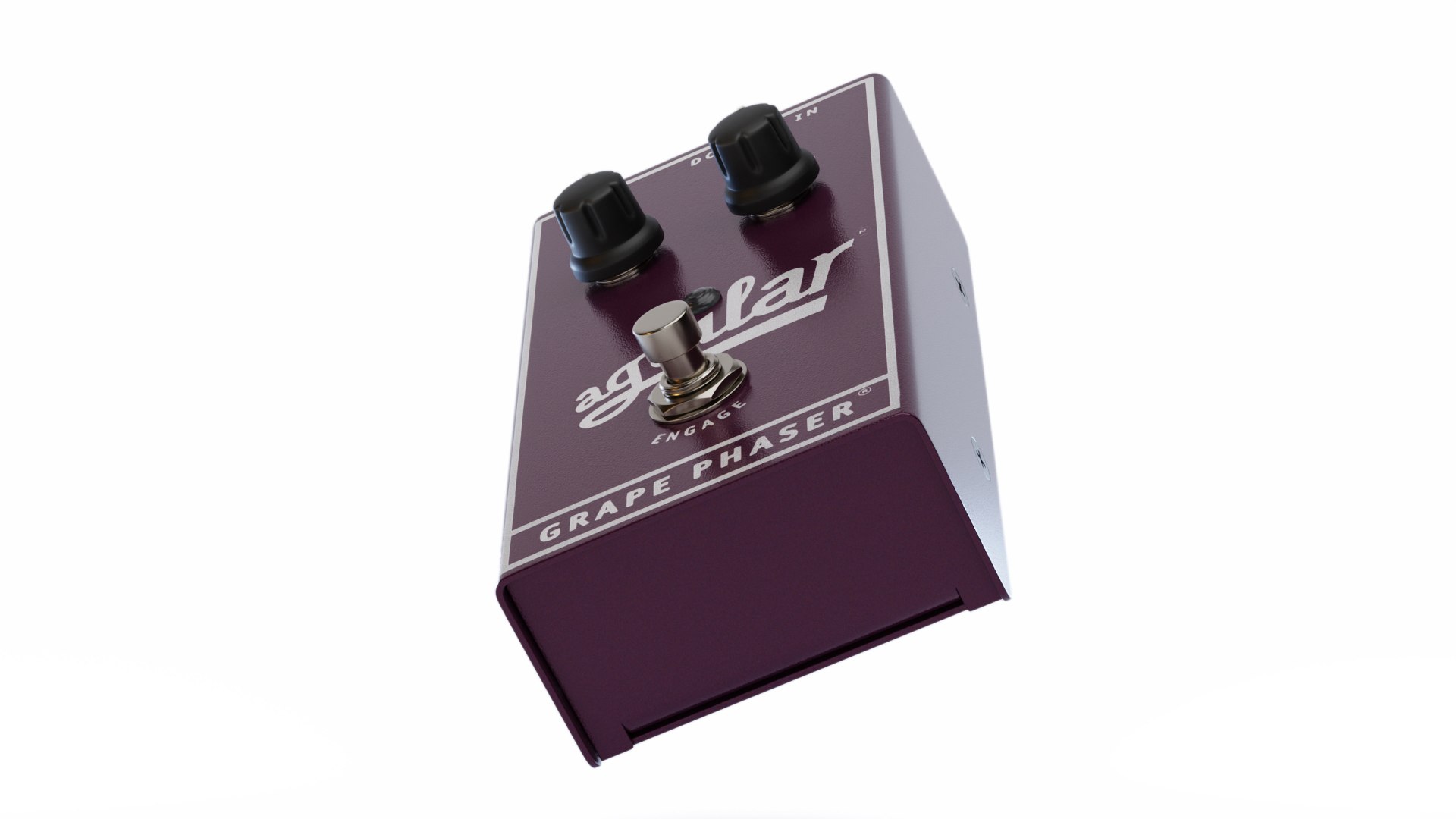 Aguilar Grape Phaser Bass Phase Pedal 3D Model - TurboSquid 1732790