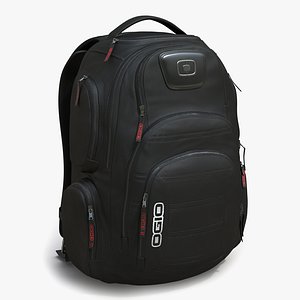 backpack 3 modeled 3d max