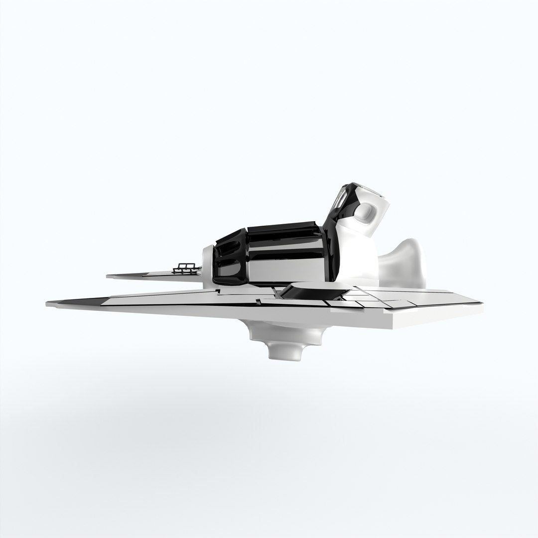 Space Ship 3D Model - TurboSquid 1637125