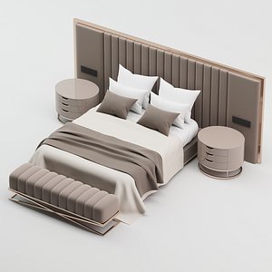 Luxury Bed 3D model
