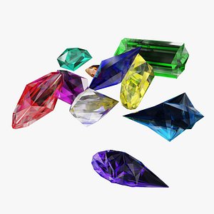 Gems 3D model