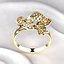 Calla Flower Luxury Gold Ring