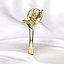 Calla Flower Luxury Gold Ring