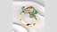 Calla Flower Luxury Gold Ring
