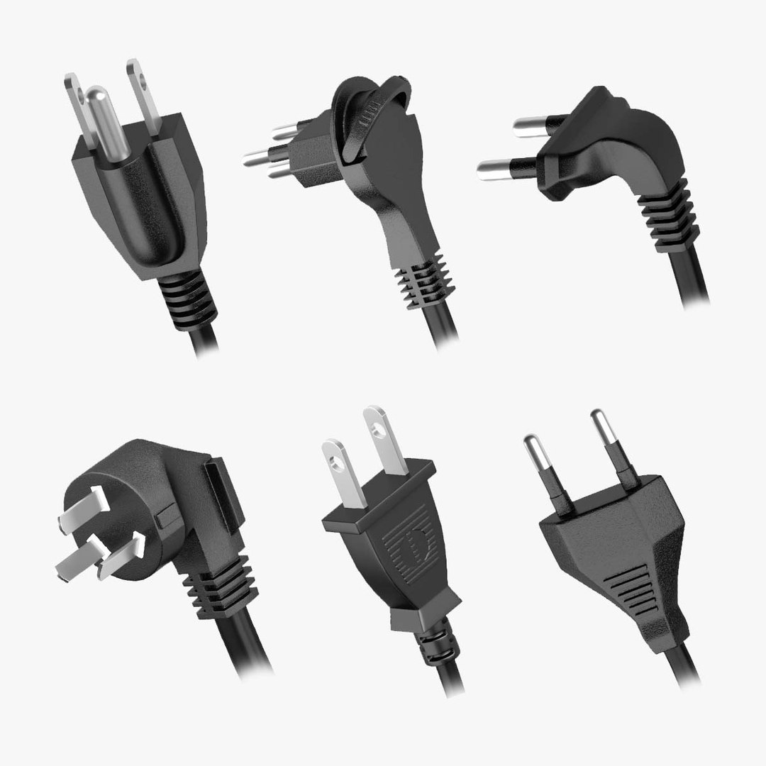 3D Power Plug Vol 02 - TurboSquid 1997687