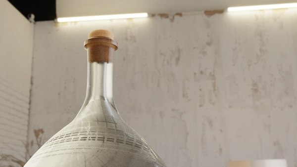 3D bottle model - TurboSquid 2043012