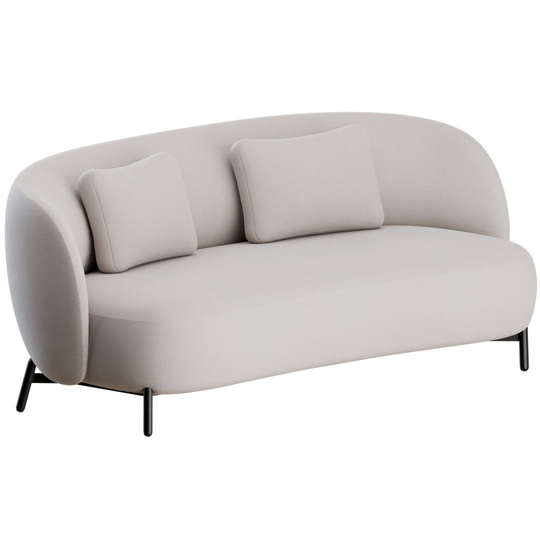 Lunam Sofa By Kartell Model - TurboSquid 1854628