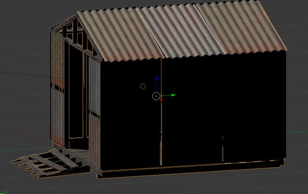 free shack 3d model