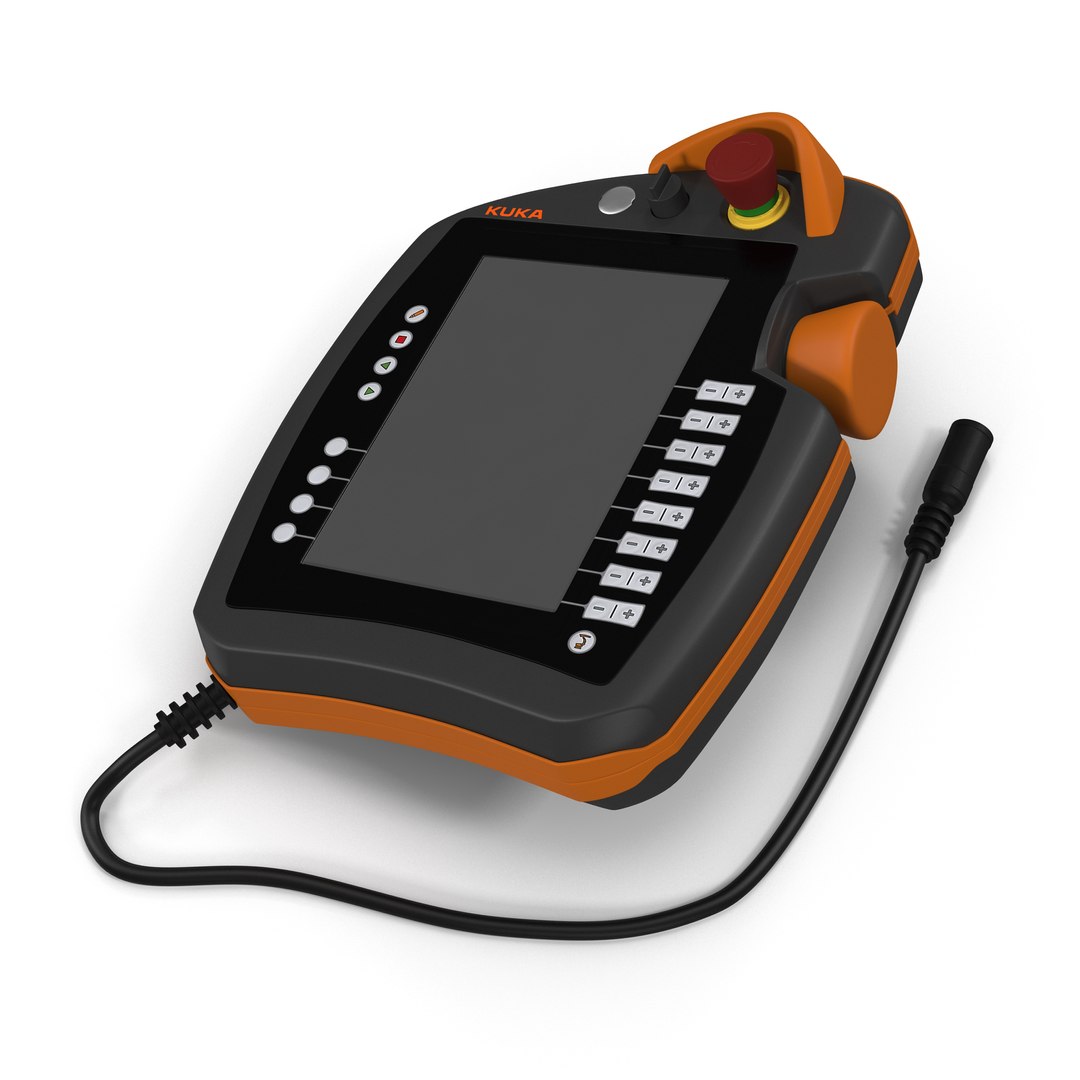 HMI Terminal KUKA Smartpad 3D model preview