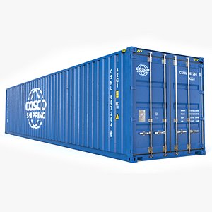 40 ft COSCO standard shipping container
