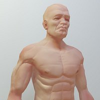 Man Low Polygon