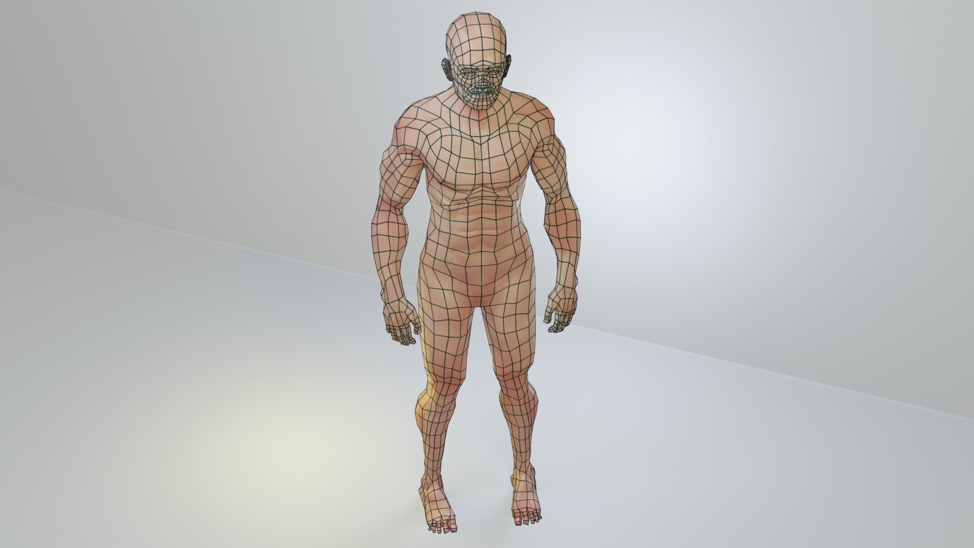 Man Low Polygon 3D Model - TurboSquid 1774691