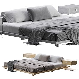 Japanese Style King Low Bed