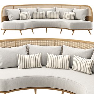 Garden round sofa R157