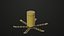Kolekcja Mine Bomb Single Mat Wszystkie tekstury PBR Unity UE
