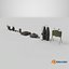 Kolekcja Mine Bomb Single Mat Wszystkie tekstury PBR Unity UE