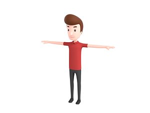 CartoonMan042 Man