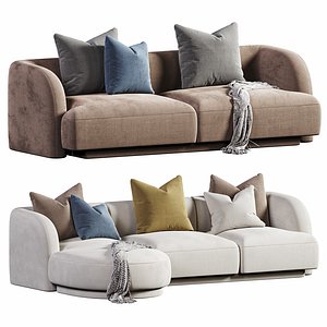 3D Miles sofa by Naduvi